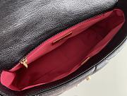 Fortok Chanel 19 flap bag Black 26cm - 2
