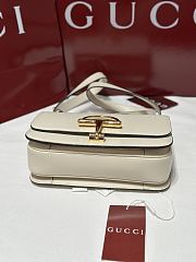 Fortok Gucci Siena White Gold Hardware 22.5 x 14 x 8cm - 4