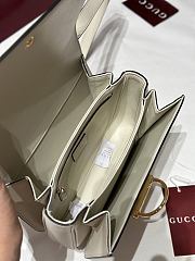 Fortok Gucci Siena White Gold Hardware 22.5 x 14 x 8cm - 3