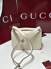 Fortok Gucci Siena White Gold Hardware 22.5 x 14 x 8cm - 2