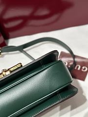 Fortok Gucci Siena Green Gold Hardware 22.5 x 14 x 8cm - 6