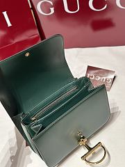 Fortok Gucci Siena Green Gold Hardware 22.5 x 14 x 8cm - 5