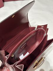 Fortok Gucci Siena Red Gold Hardware 22.5 x 14 x 8cm - 5