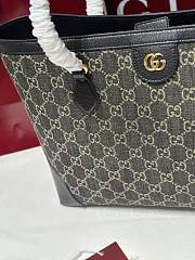 Fortok Gucci Ophidia GG medium tote bag Black 38×28×14cm - 5