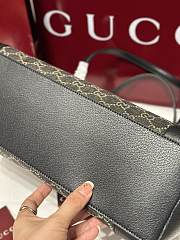 Fortok Gucci Ophidia GG medium tote bag Black 38×28×14cm - 3