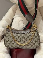 Fortok Gucci Ophidia bag in GG Supreme canvas 25 x 15 x 6 cm - 5