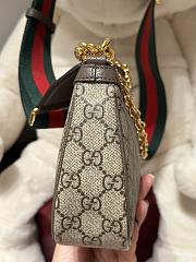 Fortok Gucci Ophidia bag in GG Supreme canvas 25 x 15 x 6 cm - 2