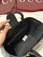 Fortok Gucci GG Emblem tote bag Black 25 x 20 x 10cm - 6