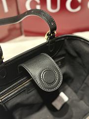 Fortok Gucci GG Emblem tote bag Black 25 x 20 x 10cm - 5
