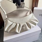 Fortok Celine Teen Polly Bag White 29.5X 14.5X3cm - 6