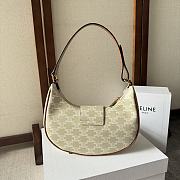 Fortok Celine Ava Triomphe bag White 23 x13.5 x6cm - 4