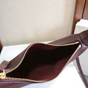 Fortok Celine Lulu bag  Burgundy 21x24x5cm - 5