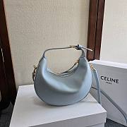 Fortok Celine Lulu bag Blue 21x24x5cm - 5