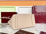 Fortok Gucci GG Marmont Mini Tote Bag Beige 28x24x16cm - 2