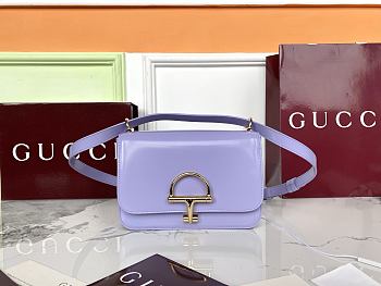 Fortok Gucci Siena Purple 22.5 x 14 x 8cm 