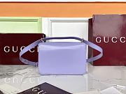 Fortok Gucci Siena Purple 22.5 x 14 x 8cm  - 5