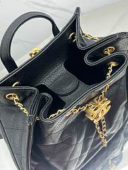 Fortok Chanel 25B backpack Caviar Black 23*23*14cm - 5