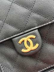 Fortok Chanel 25B backpack Caviar Black 23*23*14cm - 4