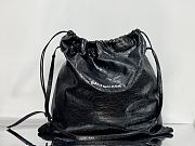 Fortok Balenciaga shopper dust bag Leather Black 47 X 44cm - 1