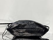 Fortok Balenciaga shopper dust bag Leather Black 47 X 44cm - 2