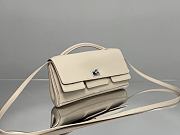 Fortok Balenciaga Bel Air Small Clutch On Strap Cream Beige 26.9 x 13.9 x 5.3cm - 6