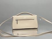 Fortok Balenciaga Bel Air Small Clutch On Strap Cream Beige 26.9 x 13.9 x 5.3cm - 4