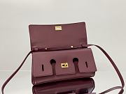 Fortok Balenciaga Bel Air Small Clutch On Strap Rouge 26.9 x 13.9 x 5.3cm - 5