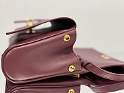 Fortok Balenciaga Bel Air Small Clutch On Strap Rouge 26.9 x 13.9 x 5.3cm - 4