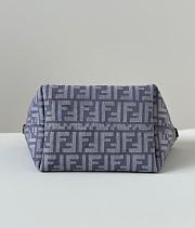 Fortok Fendi Small Roll shopper bag Fabric 22x14x18cm - 3