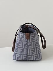 Fortok Fendi Small Roll shopper bag Fabric 22x14x18cm - 2
