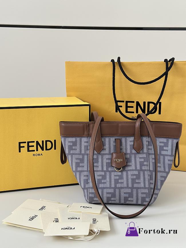 Fortok Fendi Origami Mini Bag in fabric 15x15x19cm - 1