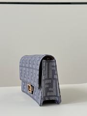Fortok Fendi Baguette Continental Wallet on Chain 21x5x11.5cm - 2