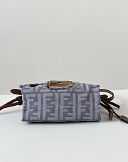 Fortok Fendi Mamma Baguette Fabric 16-13-10cm - 4
