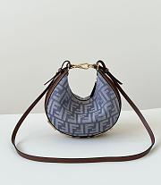 Forotk Fendi Fendigraphy in Fabric FF 20-7-13CM - 1