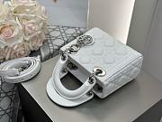 Fortok Dior Lady Dior White 17 x 15 x 7cm - 5