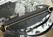 Fortok Chanel 25 small Black 20 x 31 x 8.5 cm - 5