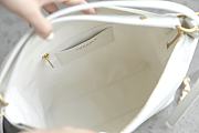 Fortok Chanel 25 small White 27 x 33 x 10.5 cm - 6