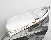 Fortok Chanel 25 small White 27 x 33 x 10.5 cm - 2
