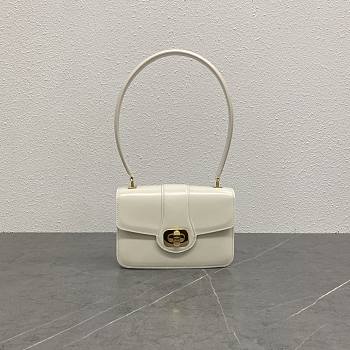 Fortok Celine Josephine bag White 18.5x5x13cm