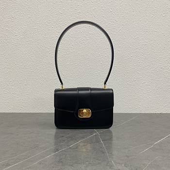 Fortok Celine Josephine bag Black 18.5x5x13cm