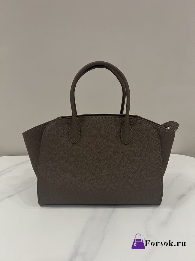 Fortok The Row Marlo 12 leather tote bag Brown 30*14*24cm - 1