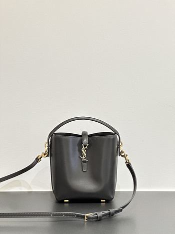 Fortok Saint Laurent YSL Le 37 Mini Bag Black 15×13×6cm