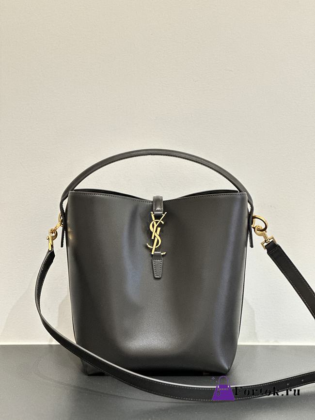 Fortok Saint Laurent YSL Le 37 Mini Bag Black 20×25×16cm - 1