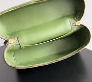 Fortok Bottega Veneta Bang Bang Intrecciato Vanity Bag in Green 22*12.5*5cm - 2