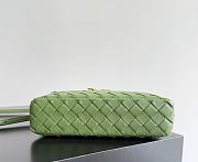 Fortok Bottega Veneta Bang Bang Intrecciato Vanity Bag in Green 22*12.5*5cm - 4