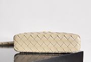 Fortok Bottega Veneta Bang Bang Intrecciato Vanity Bag in Beige 22*12.5*5cm - 5