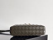 Fortok Bottega Veneta Bang Bang Intrecciato Vanity Bag in Cypress 22*12.5*5cm  - 4