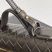 Fortok Bottega Veneta Bang Bang Intrecciato Vanity Bag in Cypress 22*12.5*5cm  - 5