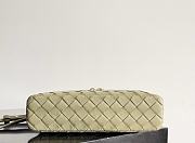 Fortok Bottega Veneta Bang Bang Intrecciato Vanity Bag in Pistachio 22*12.5*5cm  - 2
