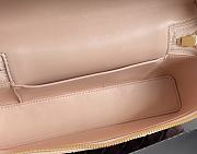 Fortok Bottega Veneta Bang Bang Intrecciato Vanity Bag Pink 22*12.5*5cm - 4